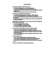 ÔN TẬP CƠ HỌC - Cơ Học (Ôn Tập Vận Tốc và Gia Tốc)