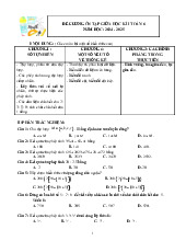 Đề cương giữa học kì 1 Toán 6 năm 2024 – 2025 trường THCS Phước Nguyên – BR VT