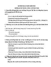 Đề Tiểu Luận Cuối Môn Lịch sử Đảng | Trường Cao đẳng Kinh tế - Kỹ thuật Công thương