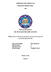 Phân tích chuỗi cung ứng của Apple. Cơ hội và thách thức trong chuỗi cung ứng của Apple tại Việt Nam | Bài thảo luận quản trị chuỗi cung ứng