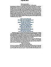 Việt Bắc Khổ 3 - Phân Tích Tình Yêu Quê Hương và Kháng Chiến