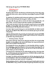 Môi trường bên ngoài của TH TRUE MILK - Tài liệu tổng hợp