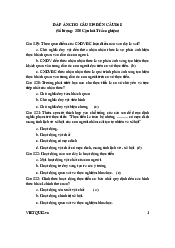 Top 350 câu trắc nghiệm có đáp án - Triết học Mác - Lênin | Trường Đại học Kinh tế, Đại học Quốc gia Hà Nội