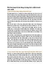 Bài thu hoạch bảo tàng chứng tích chiến tranh mới nhất