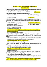 Tổng hợp Tất cả câu hỏi trắc nghiệm Hành vi tiêu dùng | Đại học Thái Nguyên