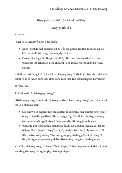 Phân tích khổ 2, 3 và 4 bài thơ Sóng (3 Dàn ý + 7 mẫu) | Văn mẫu lớp 12