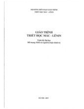 Giáo trình Môn Triết học Mác - Lênin | Đại học Bách Khoa Hà Nội