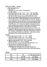 Giải bài tập tự luận môn kinh tế vĩ mô | Trường Đại học Kinh tế Thành phố Hồ Chí Minh