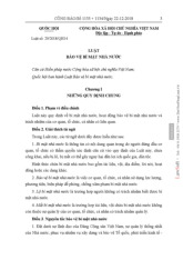 Luật Bảo vệ bí mật nhà nước năm 2018 | Học viện Hành chính Quốc gia