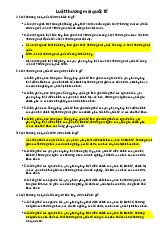 Câu hỏi trắc nghiệm Luật thương mại quốc tế môn Luật thương mại | Trường Đại học Kinh Doanh và Công Nghệ Hà Nội