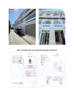 Bài báo cáo về Bất động sản