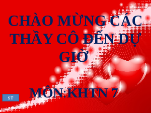 Giáo án điện tử Khoa học tự nhiên 7 bài 17 Kết nối tri thức : Ảnh của vật qua gương phẳng