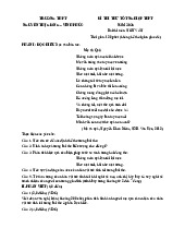 Đề thi thử tốt nghiệp THPT 2025 môn Ngữ văn trường THPT Nguyễn Thị Giang, Vĩnh Phúc