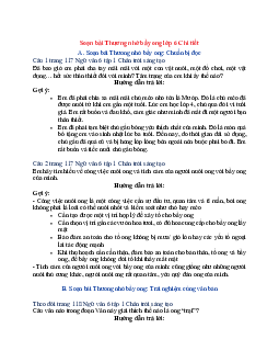 Soạn Ngữ văn 6 sách Chân trời sáng tạo (Tập 1) bài Thương nhớ bầy ong