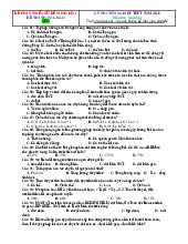 Đề ôn thi tốt nghiệp 2025 môn Sinh phát triển từ đề minh họa giải chi tiết-Đề 2