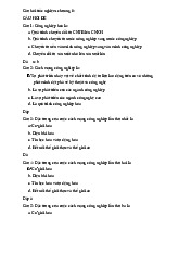 Câu hỏi trắc nghiệm chương 6: Công nghiệp hóa và Cách mạng công nghiệp môn Kinh tế vi mô 1 | Học viện Tài chính