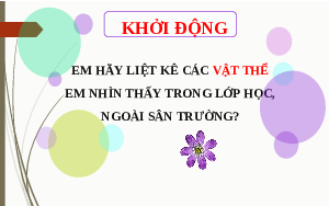 Giáo án điện tử Khoa học tự nhiên 6 bài 9 Kết nối tri thức : Sự đa dạng của chất