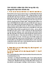 Liên hệ trách nhiệm bản thân trong việc xây dựng khối đại đoàn kết dân tộc