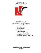 Bài thu hoạch: Phiên thực hành đàm phán hòa giải | Môn Đàm phán hòa giải - Học viện Tư pháp