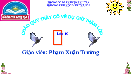 Giáo án điện tử Đạo đức 1 Bài 10 Chân trời sáng tạo : Cùng thực hiện nội quy trường, lớp