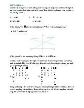 Bài tập chương 1 | Môn toán cao cấp