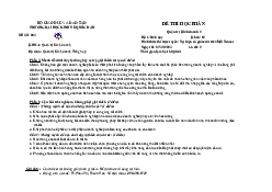 Đề thi 001 - Quản trị kinh doanh| Đại học Kinh Tế Quốc Dân