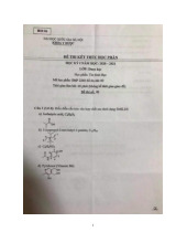 Đề thi cuối kì môn Dược học  năm học 2025-2026 - trường đại học y dược- đại học quốc gia hà nội.