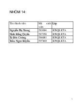 Dự án Kinh Doanh Đồ Handmade | Trường Đại học Tài chính - Ngân hàng Hà Nội