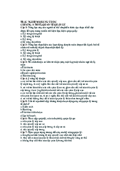 Trắc nghiệm tổng hợp - môn Quản lý học | Đại học Kinh Tế Quốc Dân