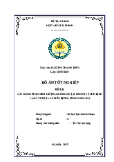 Đồ án tốt nghiệp khoa hệ thống thông tin kinh tế