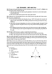 Lực tĩnh điện và điện trường - Cơ sở vật lí | Đại học Sư Phạm Hà Nội