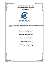 Tổng Quan Về Hệ Thống Lưới Điện Thông Minh | Đại học Điện lực