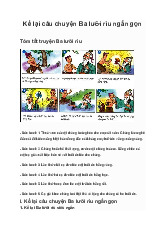 Kể lại câu chuyện Ba lưỡi rìu ngắn gọn | Tiếng Việt 4