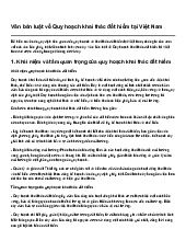 Văn bản luật về Quy hoạch khai thác đất hiếm tại Việt Nam