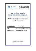 Chiến lược kinh doanh quốc tế của công ty Dow Chemical- Tài liệu tham khảo | Đại học Hoa Sen