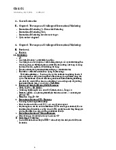 International Marketing Notes: Chapter 1 & 6 Overview (IM 101) môn Marketting quốc tế |Trường Đại học Kinh Tế - Luật, Đại học Quốc gia Thành phố Hồ Chí Minh