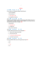 Câu hỏi trắc nghiệm Tư tưởng HCM  | Đại học Bà Rịa- Vũng Tàu