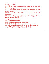 Chương 25: Nguyên Tử - Hệ Thống Schrodinger môn Vật lý đại cương 2  | Học viện Công Nghệ Bưu Chính Viễn Thông