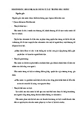 Nguồn gốc, khái niệm, bản chất đặc trưng của nhà nước môn Pháp luật đại cương | Trường đại học Mở Hà Nội