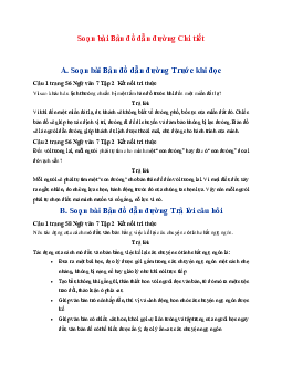 Soạn bài Bản đồ dẫn đường | Ngữ văn 7 Tập 2 Kết nối tri thức