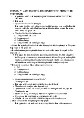 Đề cương môn Kinh tế chính trị Mac Lênin  - trường đại học kinh tế Quốc dân.