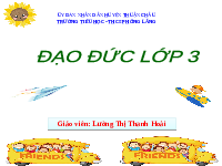 Giáo án điện tử Đạo đức 3 Bài 1 Cánh diều: Em khám phá đất nước Việt Nam (tiết 3)