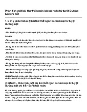 Phân tích một bài thơ thất ngôn bát cú hoặc tứ tuyệt Đường luật chi tiết |  Ngữ văn 8