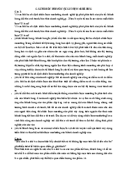 Câu hỏi ôn tập môn Quản trị Marketing | Đại học Gia Định
