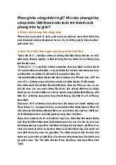 Phong trào công nhân là gì? Khi nào phong trào công nhân Việt Nam hoàn toàn trở thành một phong trào tự giác?