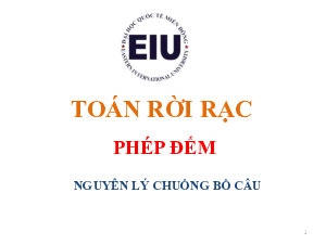 Nguyên lý chuồng bồ câu | Bài giảng môn Toán rời rạc