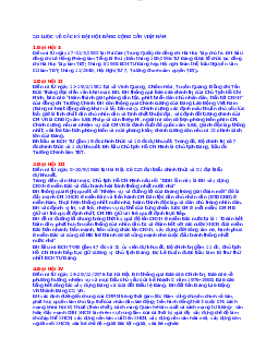SƠ LƯỢC VỀ CÁC KỲ ĐẠI HỘI ĐẢNG CỘNG SẢN VIỆT NAM | Lịch Sử Đảng Cộng Sản Việt Nam | Đại học Khoa học Xã hội và Nhân văn, Đại học Quốc gia Thành phố HCM