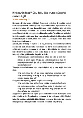 Nhà nước là gì? Dấu hiệu đặc trưng của nhà nước là gì?