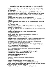 Kịch bản phần thi chào hỏi - Hội thi dân vận khéo