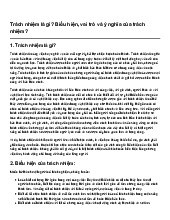 Trách nhiệm là gì? Biểu hiện, vai trò và ý nghĩa của trách nhiệm?